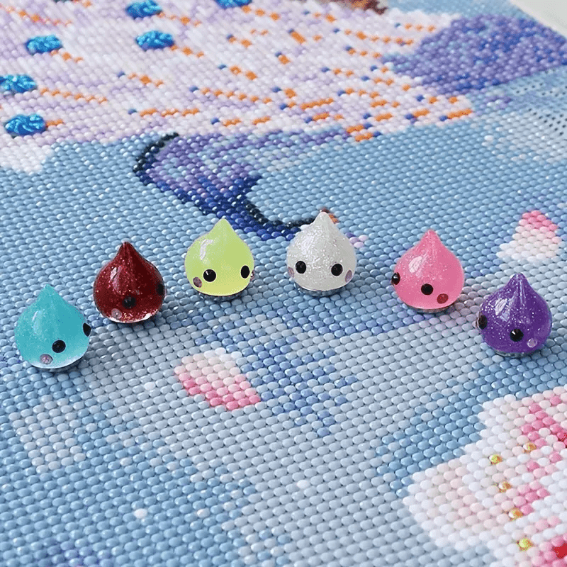 Embroidery Kit Starter - 6pcs /12pcs Diamond Art Painting Fixers,