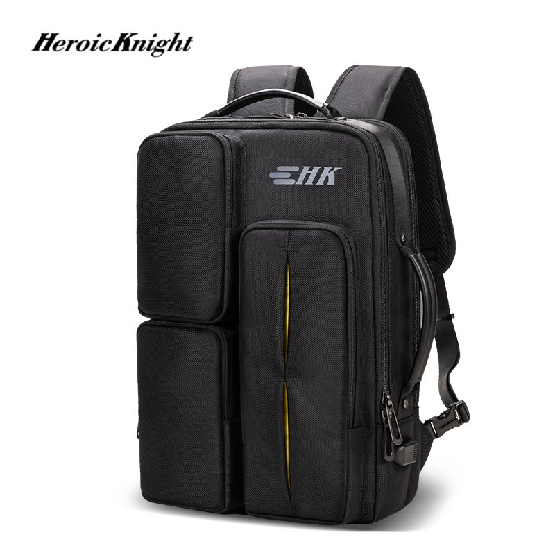 Embroidery Service - Heroic Knight Laptop Backpack For Men