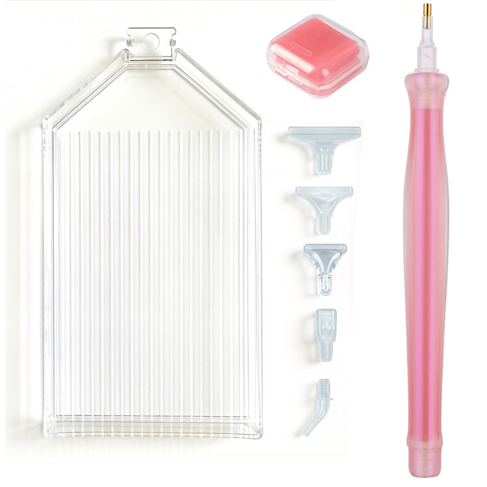 Embroidery Kit Starter - Diamond Painting Accessories Pen Tray Set