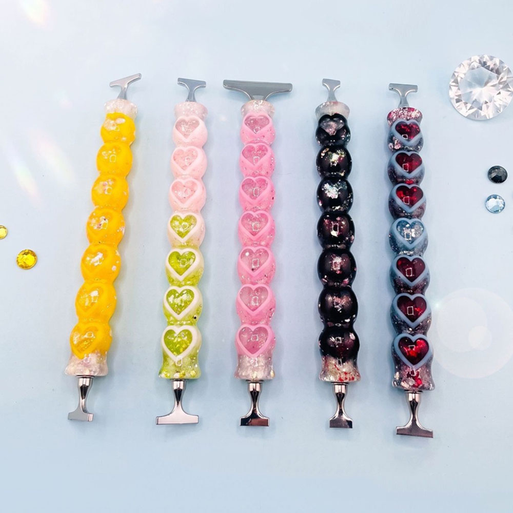 Embroidery Kit Starter - New Heart Shape Diamond Painting Pen