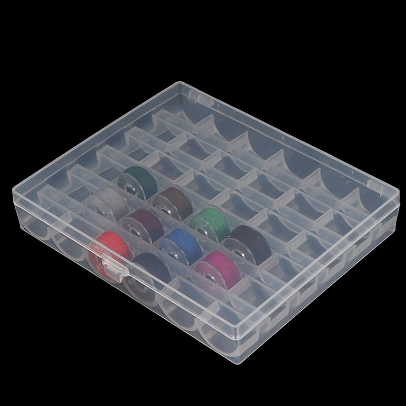 Embroidery Service - 1pc 36 Spools Empty Bobbins Storage