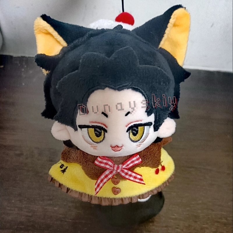 Embroidery Keychain - RE0 Natsuki Subaru 10cm Cotton Cat