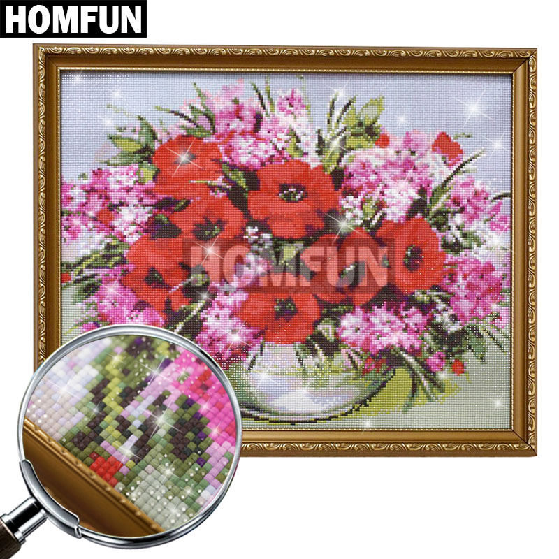HOMFUN Full Square/Round Drill - Embroidery Jesus recension och pris
