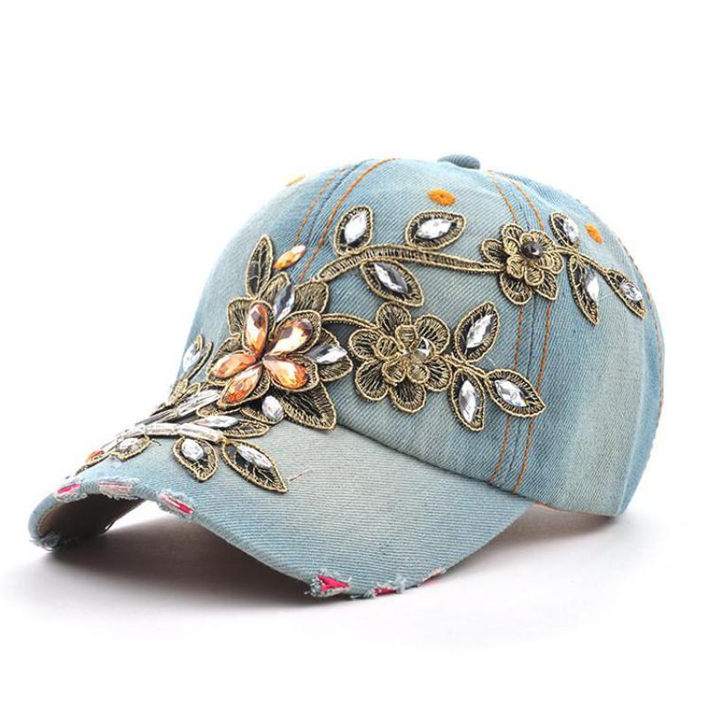 COKK Women's Baseball Cap Diam - Embroidery On Jeans recension och pris