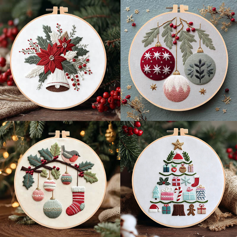 DIY Embroidery Christmas Tree  - Embroidery Threads recension och pris