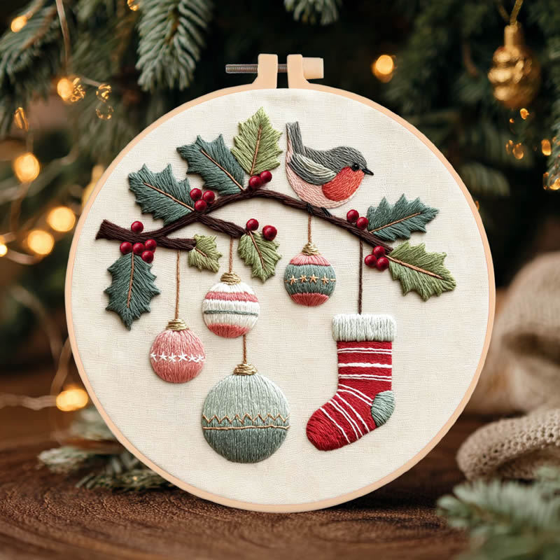 DIY Embroidery Christmas Tree  - Embroidery Threads recension och pris