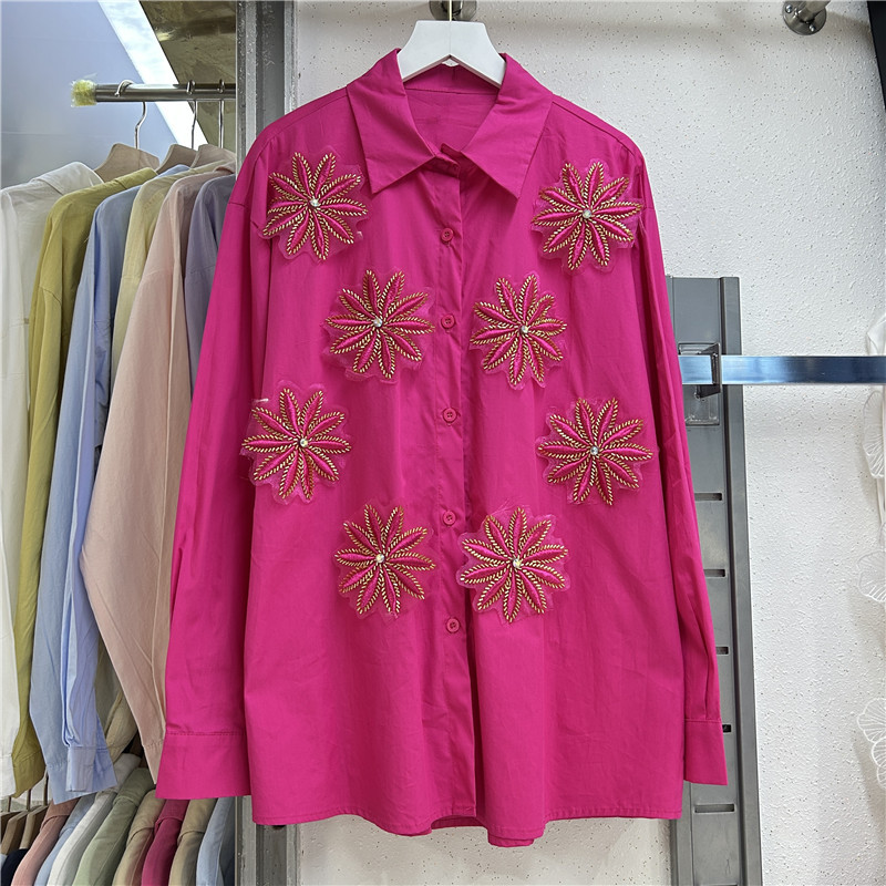 Blouses Women Shirt Vintage Tu - Embroidery Service recension och pris