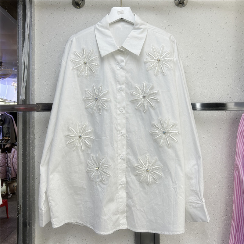Blouses Women Shirt Vintage Tu - Embroidery Service recension och pris