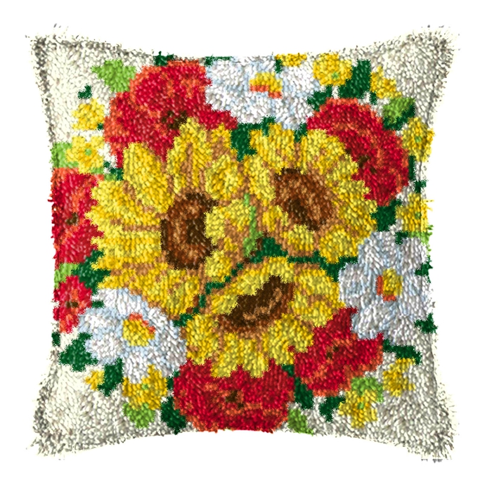 Sunflower Series Latch Hook Ru - Embroidery Paper recension och pris