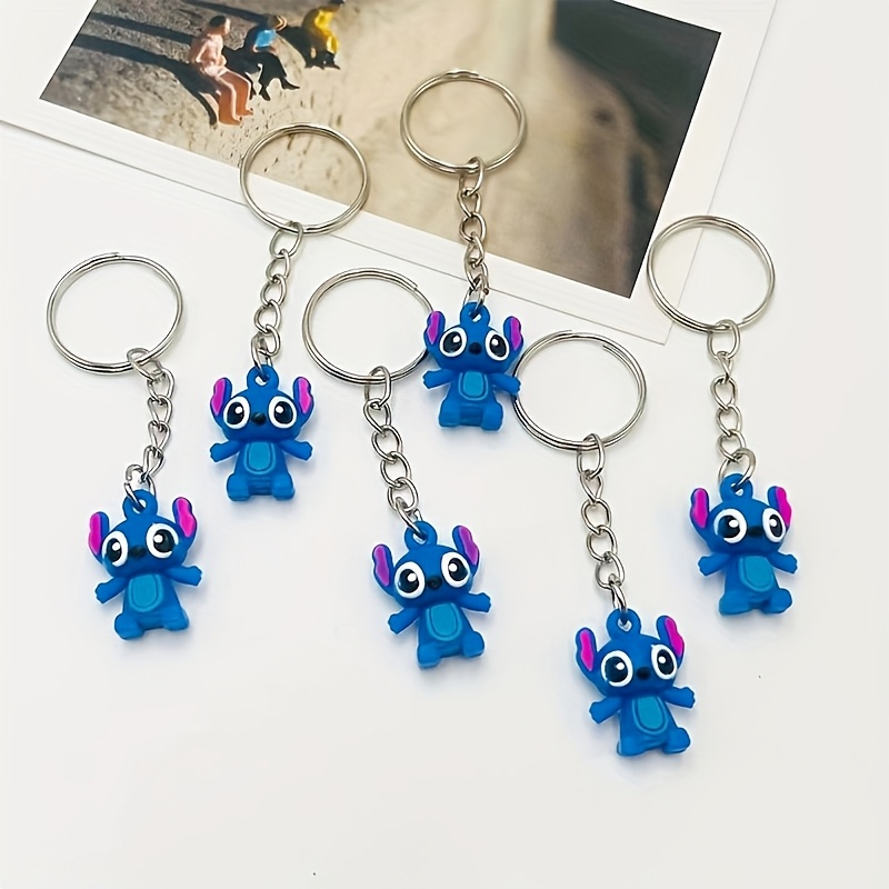 10pcs Disney Stitch Keychain,  - Embroidery Keychain recension och pris