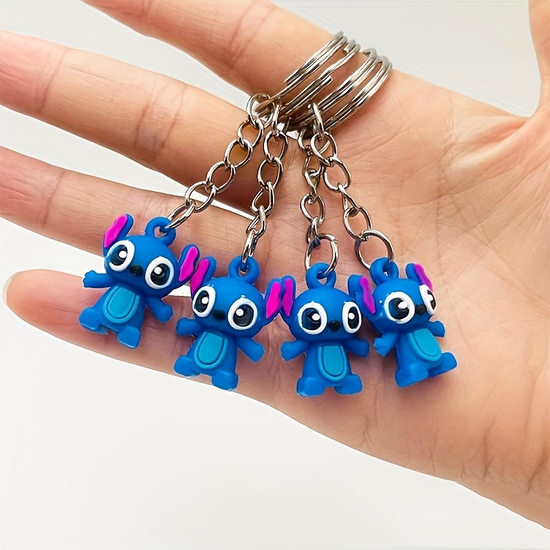 10pcs Disney Stitch Keychain,  - Embroidery Keychain recension och pris
