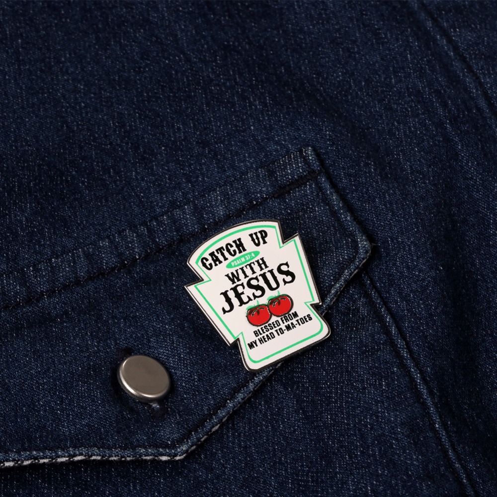 Catch Up With Jesus Christian  - Embroidery Jesus recension och pris