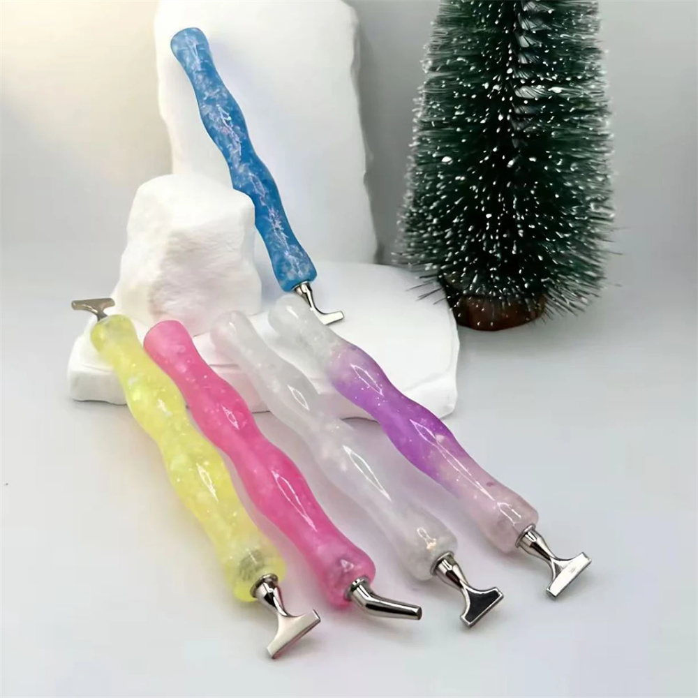 New Wavy  Resin Diamond Painti - Embroidery Service recension och pris