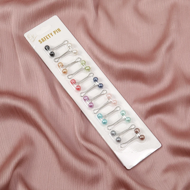 12pcs/Bag Muslim Hijab Pins Sc - Embroidery Arabic recension och pris