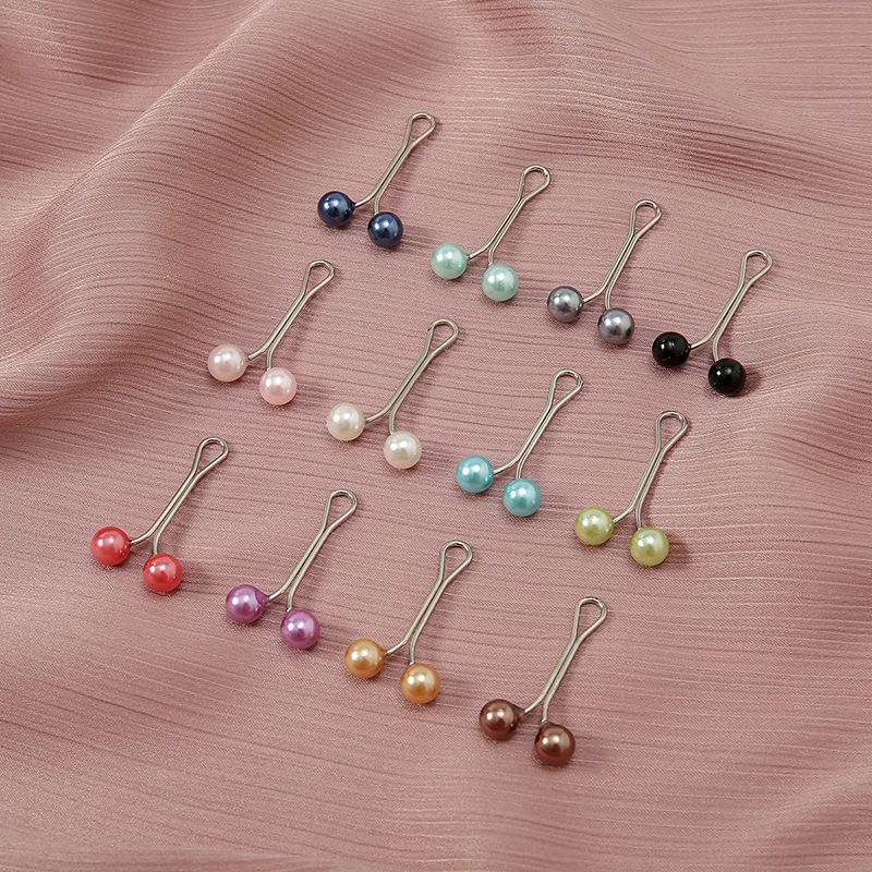 12pcs/Bag Muslim Hijab Pins Sc - Embroidery Arabic recension och pris
