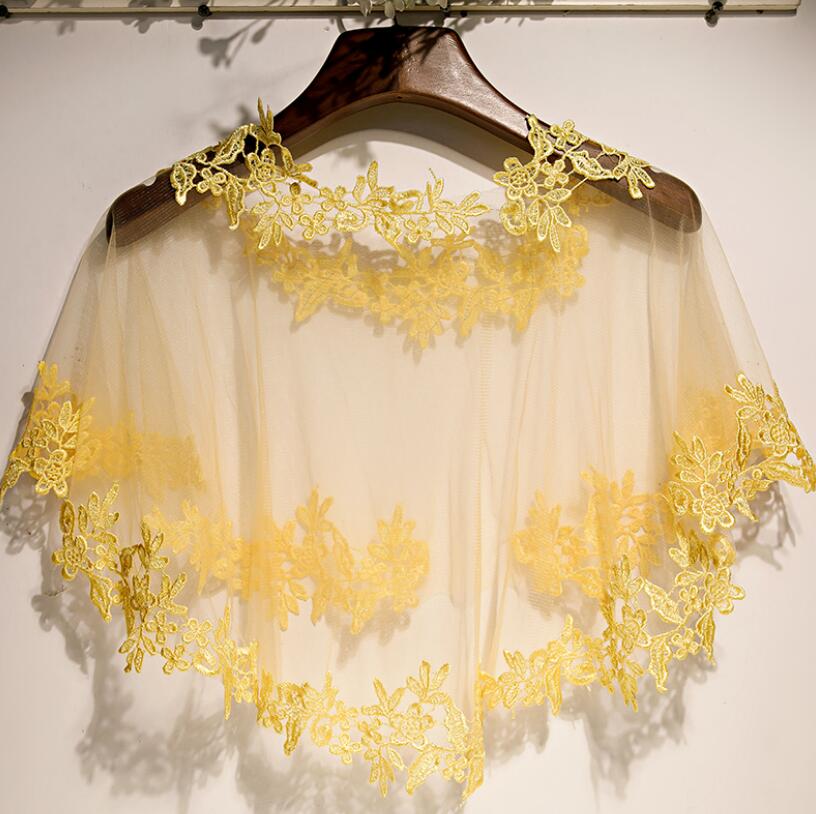 Women's Spring Summer flower e - Embroidery Yellow recension och pris