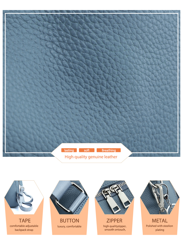 Zency Women's Genuine Leather  - Embroidery Kit Pouch recension och pris