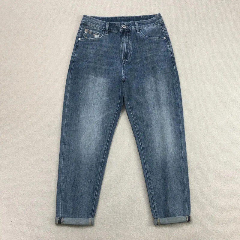 Vintage Washed Denim Jeans for - Embroidery On Jeans recension och pris