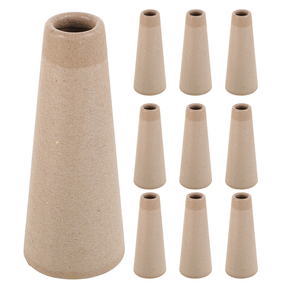 10Pcs Paper Cone Winding Tubes - Embroidery Paper recension och pris