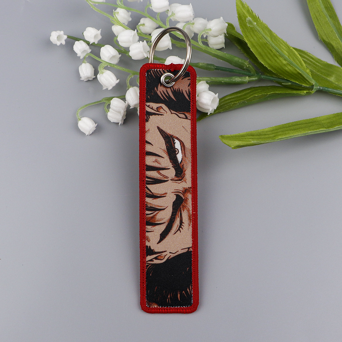 1pcs Double Sided Vintage Warr - Embroidery Keychain recension och pris