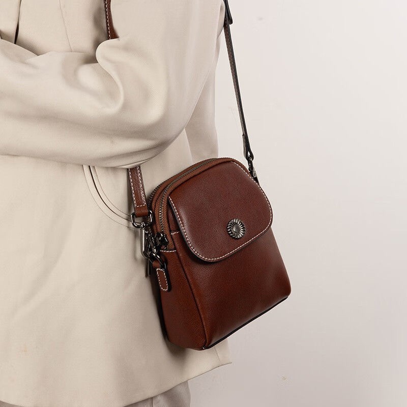 Real Leather Crossbody Bags fo - Embroidery Kit Pouch recension och pris