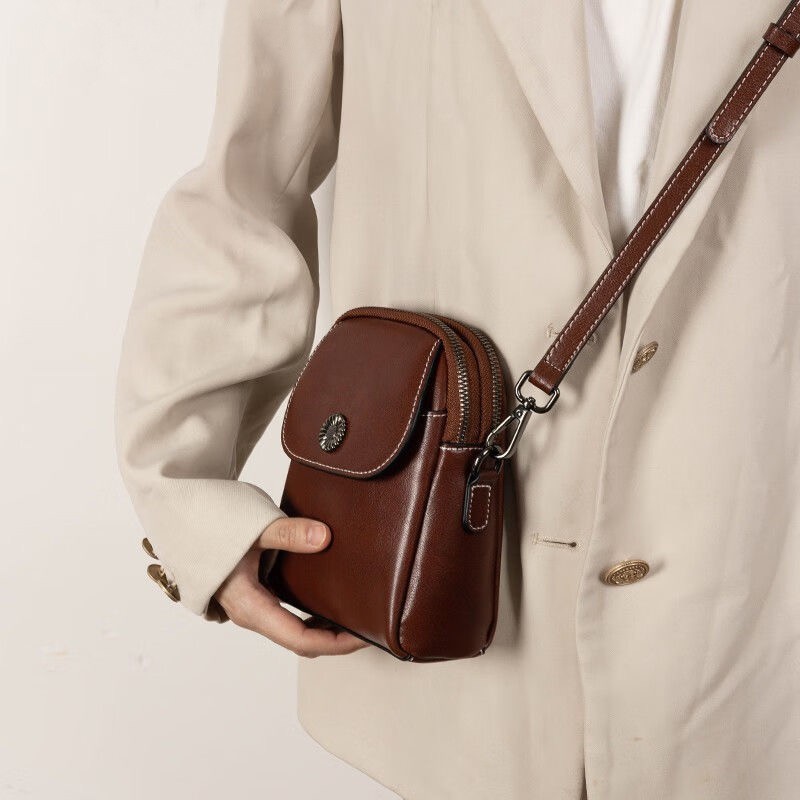 Real Leather Crossbody Bags fo - Embroidery Kit Pouch recension och pris