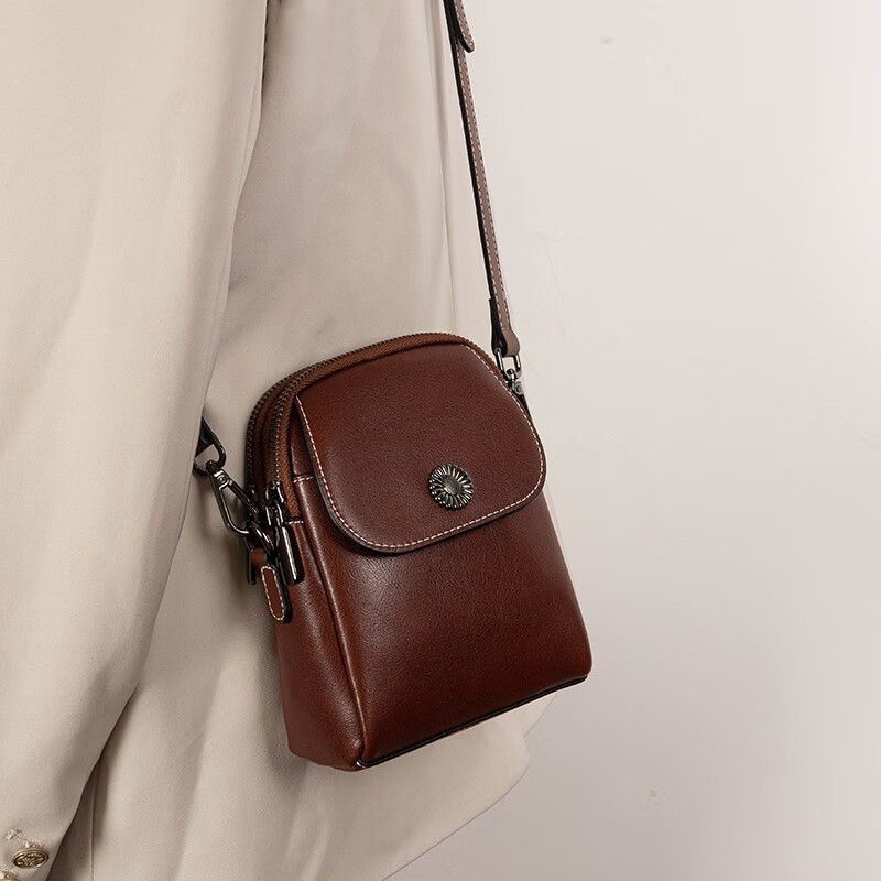 Real Leather Crossbody Bags fo - Embroidery Kit Pouch recension och pris