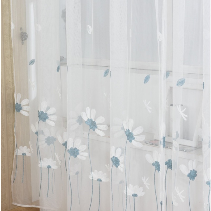 Simple Modern Pastoral Style E - Embroidery Daisy Flower recension och pris