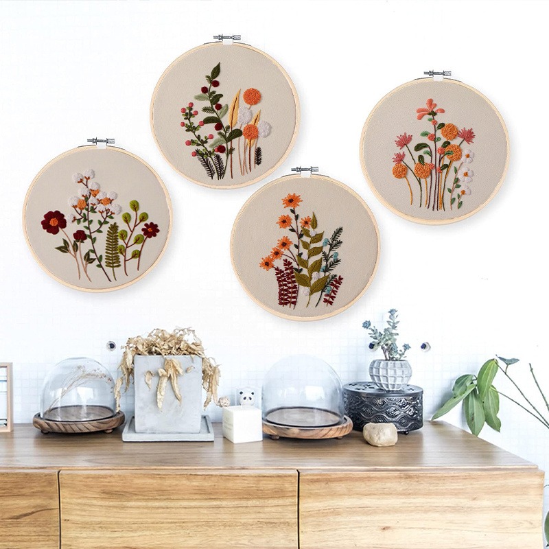 3D Floral Plant Pattern, Embro - Embroidery Lovers recension och pris