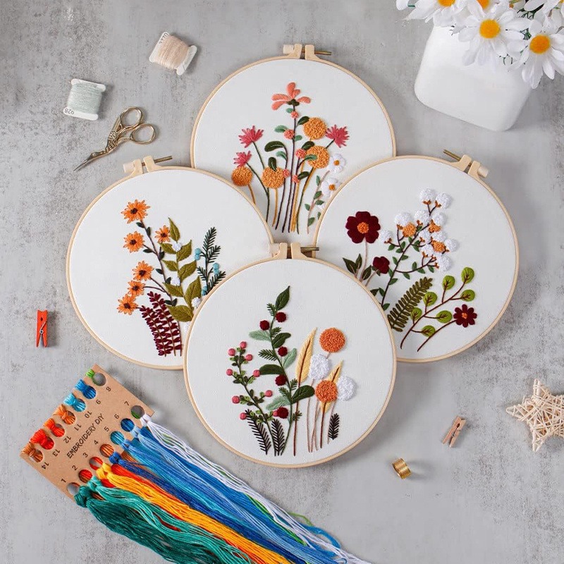 3D Floral Plant Pattern, Embro - Embroidery Lovers recension och pris
