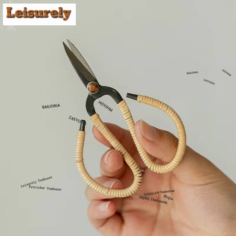 Hemp Rope Tea Bags Scissors Em - Embroidery Service recension och pris