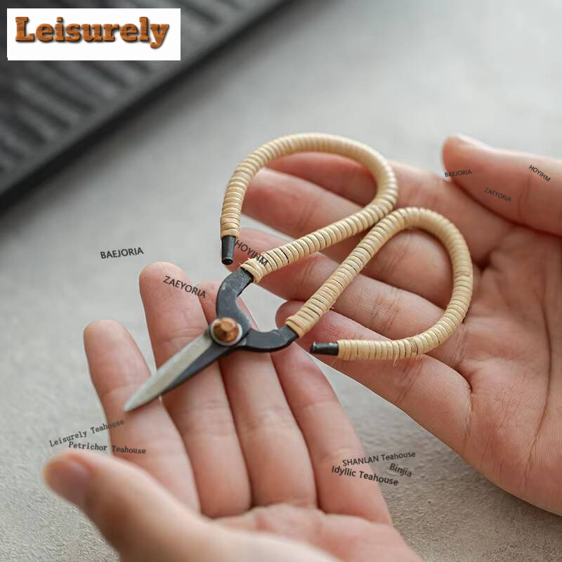 Hemp Rope Tea Bags Scissors Em - Embroidery Service recension och pris