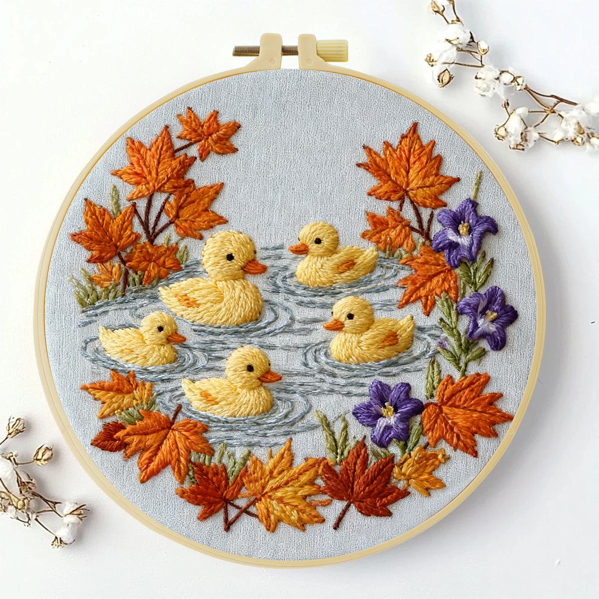 1pc 20X20CM/15X15CM 7.87/6.3in - Embroidery Yellow recension och pris