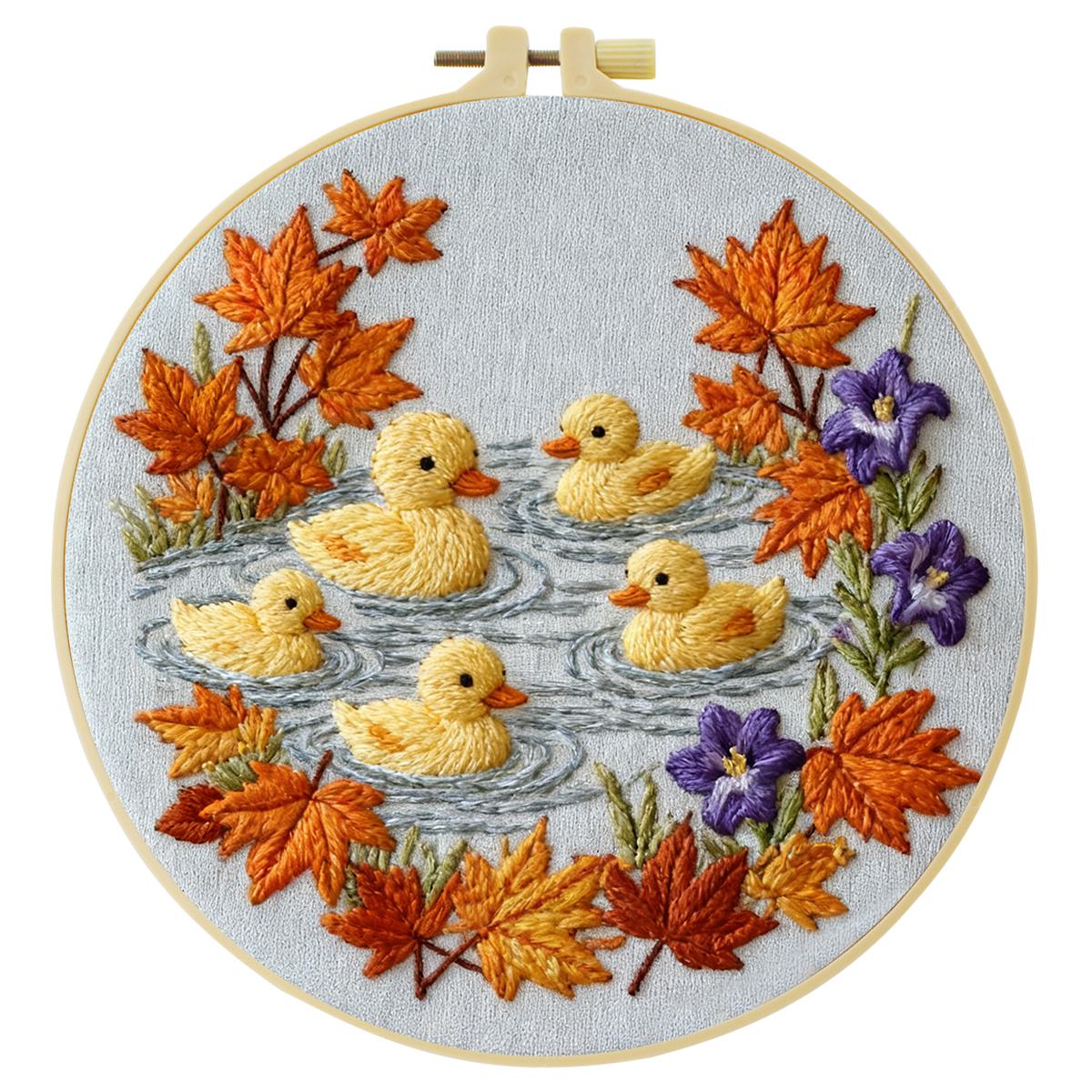 1pc 20X20CM/15X15CM 7.87/6.3in - Embroidery Yellow recension och pris