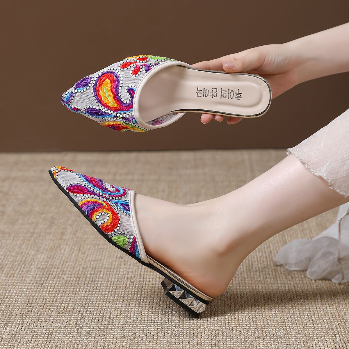 Ethnic Style 2026 Summer Women - Embroidery Print recension och pris