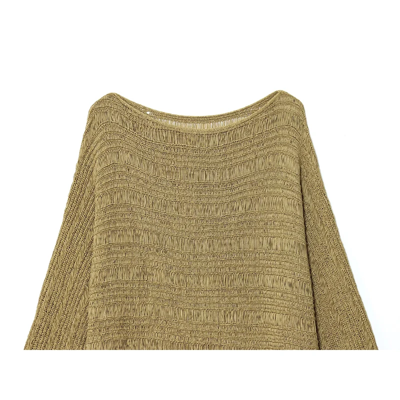 Vintage Boat Neck Knit Sweater - Embroidery Origin recension och pris