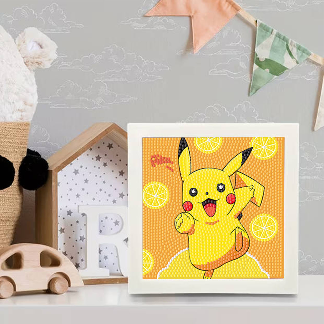 Keeppley&Pokemon Crystal Diamo - Embroidery Service recension och pris
