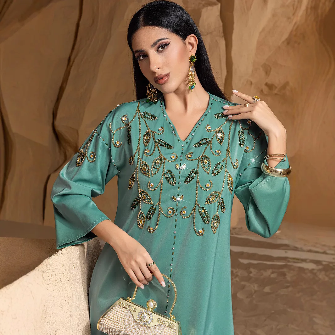 Dubai Abayas for Women Party D - Embroidery Arabic recension och pris