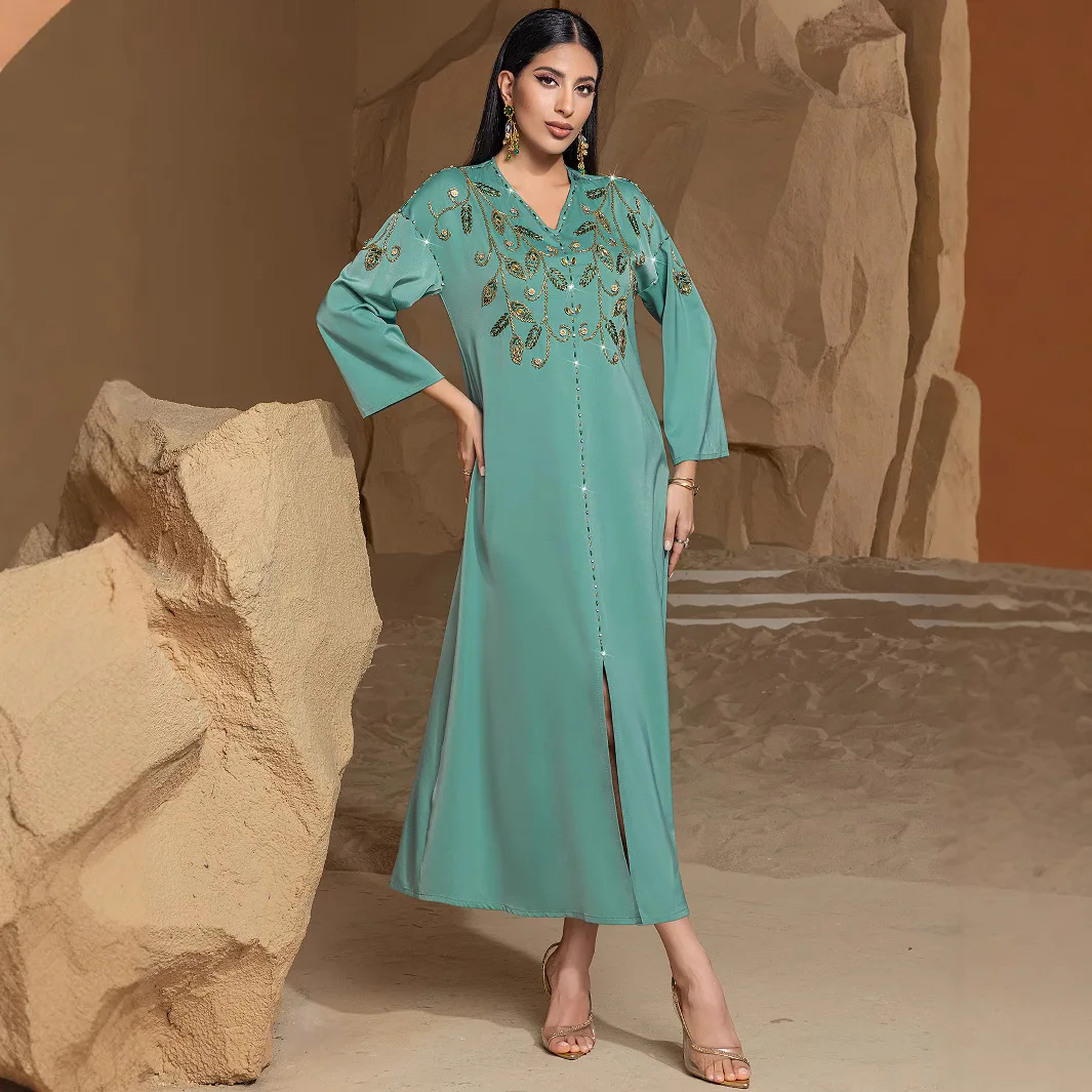 Dubai Abayas for Women Party D - Embroidery Arabic recension och pris