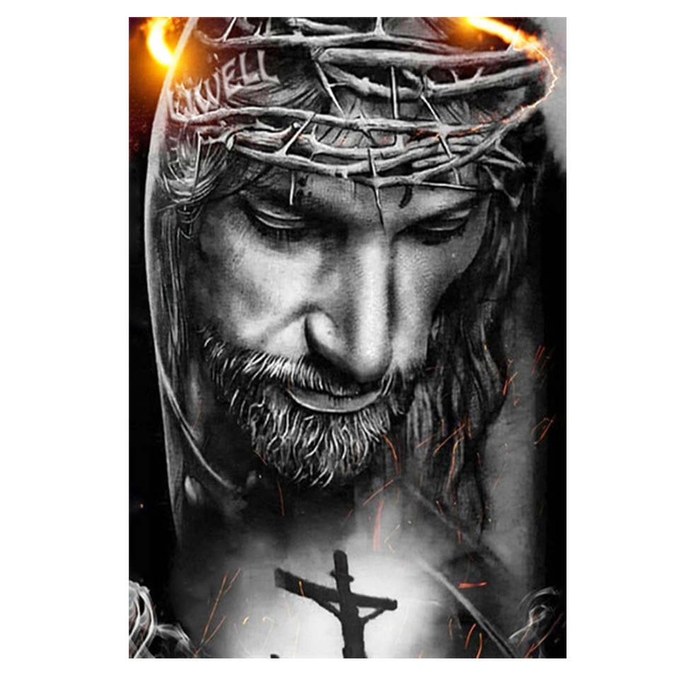 Jesus 5D DIY Diamond Painting  - Embroidery Jesus recension och pris