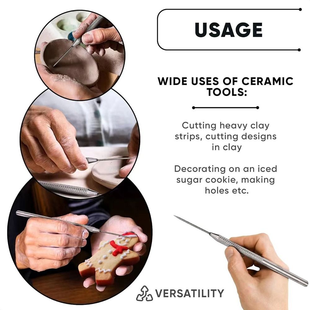 1Pcs Durable Texture Pottery C - Embroidery Texture recension och pris