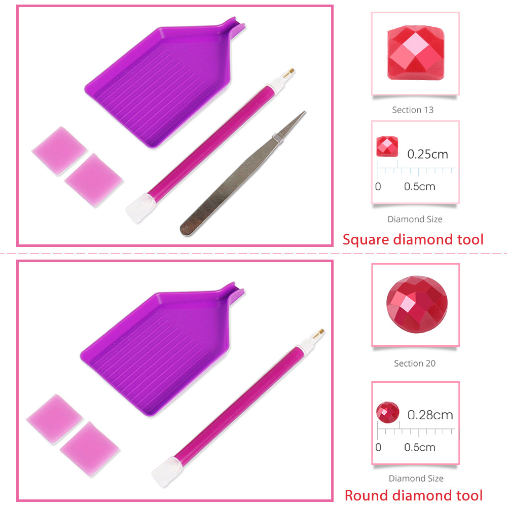 Momoart 5D DIY Diamond Mosaic  - Embroidery Lovers recension och pris
