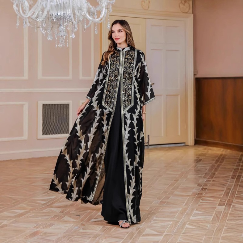 Eid Ramadan Party Dress for Wo - Embroidery Arabic recension och pris