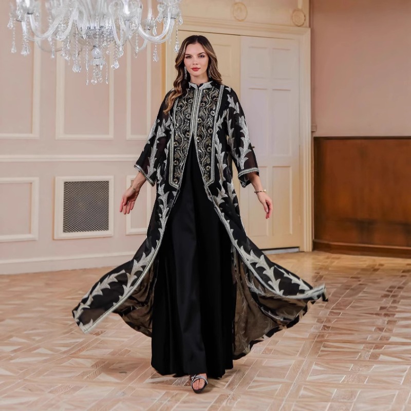 Eid Ramadan Party Dress for Wo - Embroidery Arabic recension och pris