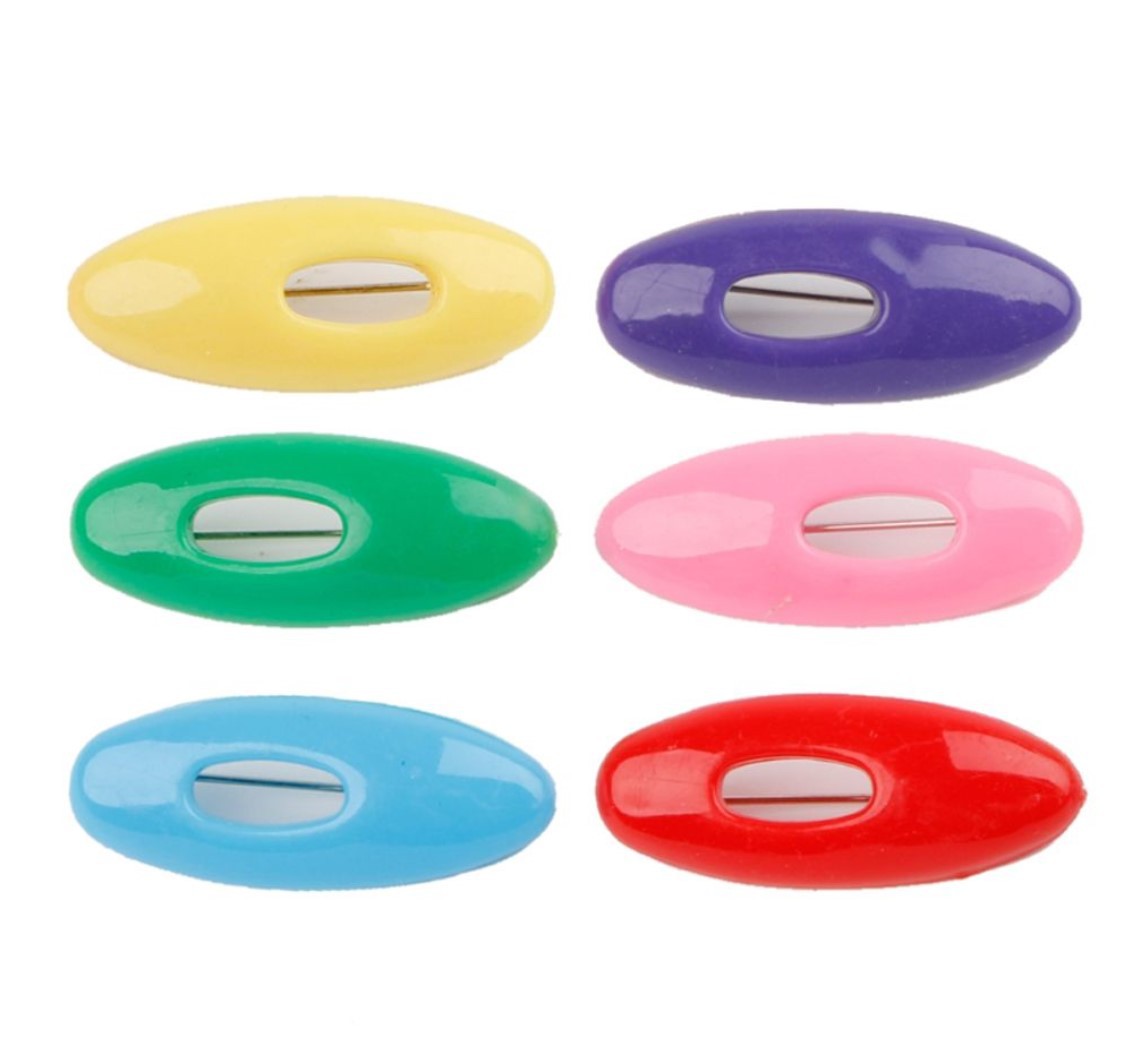 12Pcs Plastic Safety Brooch Pi - Embroidery Arabic recension och pris