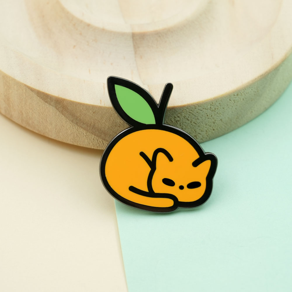 Art Text Enamel Pin Cartoon An - Embroidery Texture recension och pris