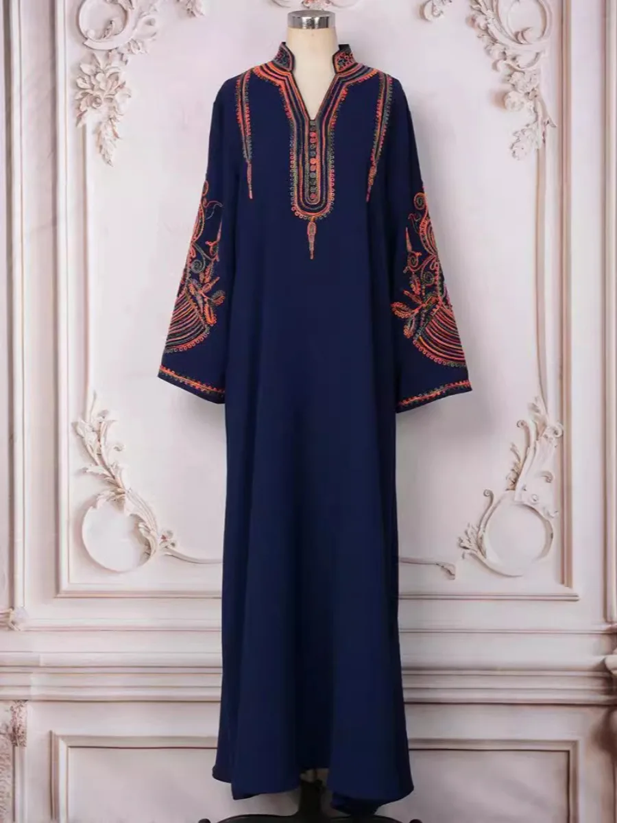 Moroccan Kaftan Abaya For Wome - Embroidery Arabic recension och pris