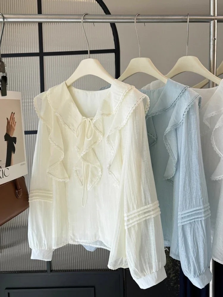 French V-Neck Chic Long Sleeve - Embroidery Origin recension och pris