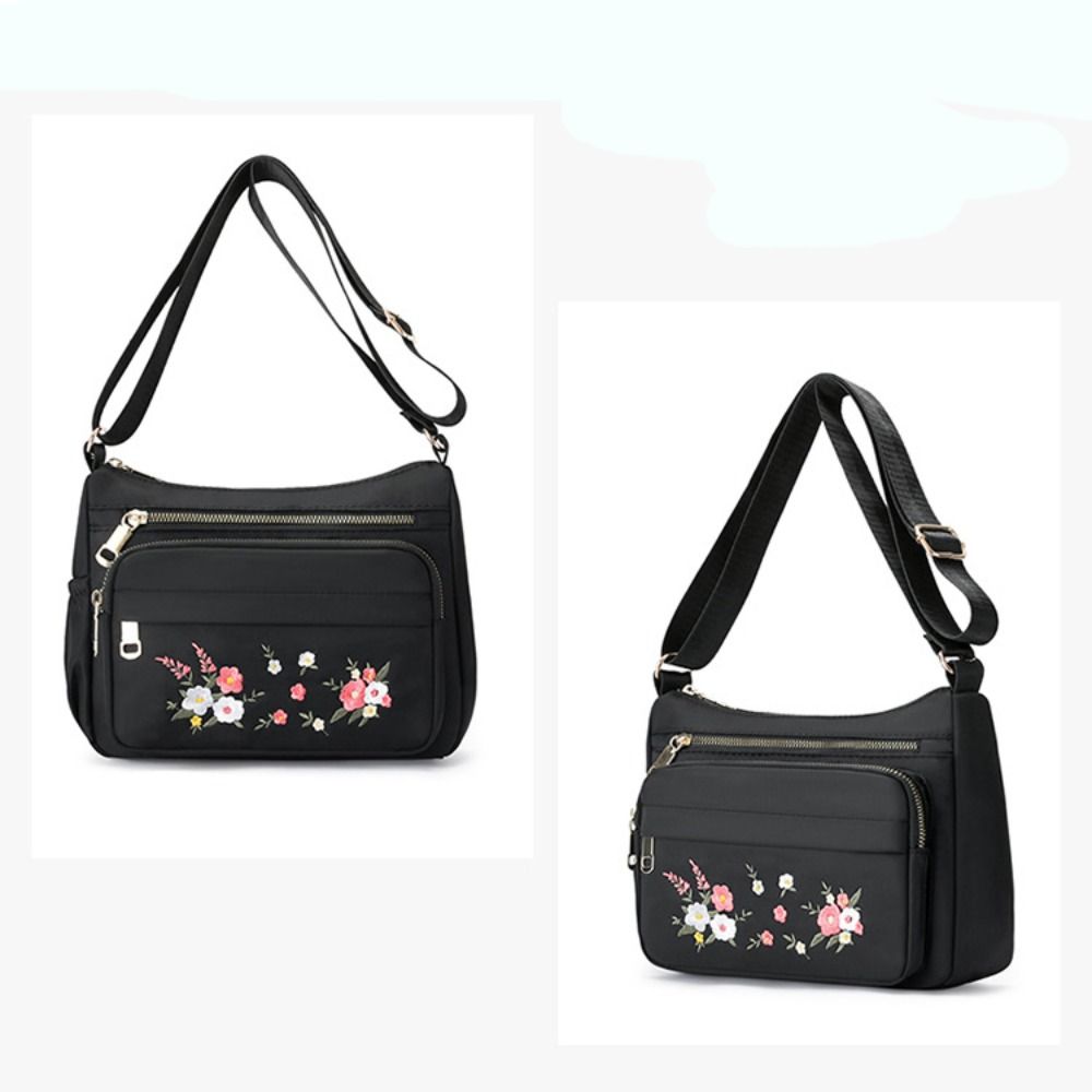 Casual Embroidery Flowers Ladi - Embroidery Kit Pouch recension och pris