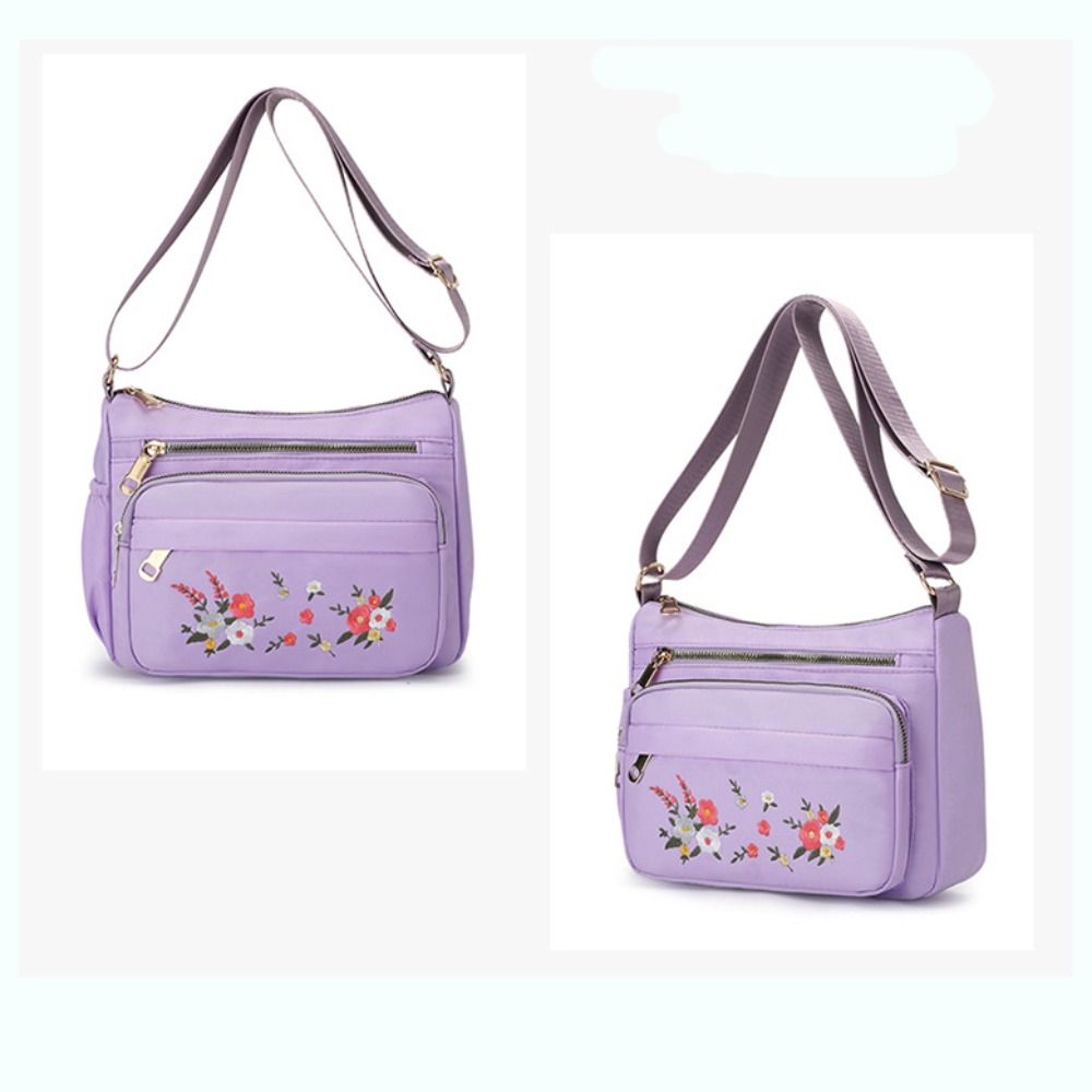 Casual Embroidery Flowers Ladi - Embroidery Kit Pouch recension och pris